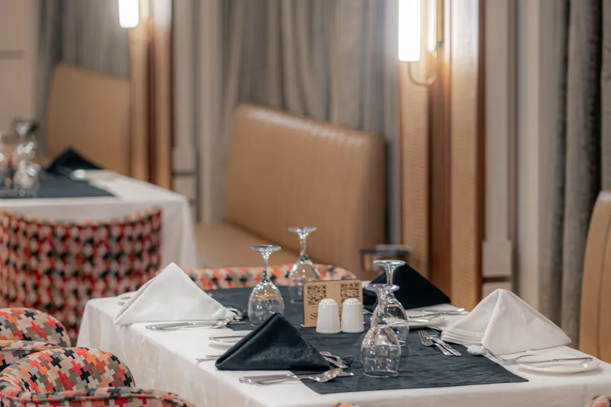 Restaurant aboard the Lady Carol Nile Cruise Nile cruise